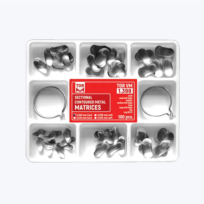 Tor Vm Sectional Contoured Metal Matrices - Universal Kit No.1.398